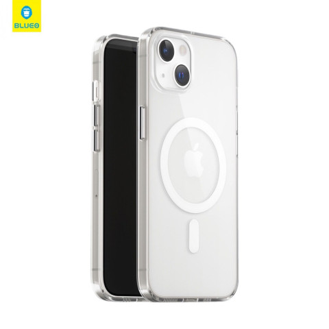Чехол Blueo Crystal Drop PRO Resistance для iPhone 14 with MagSafe Transparent